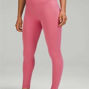 lululemon pink blossom align leggings